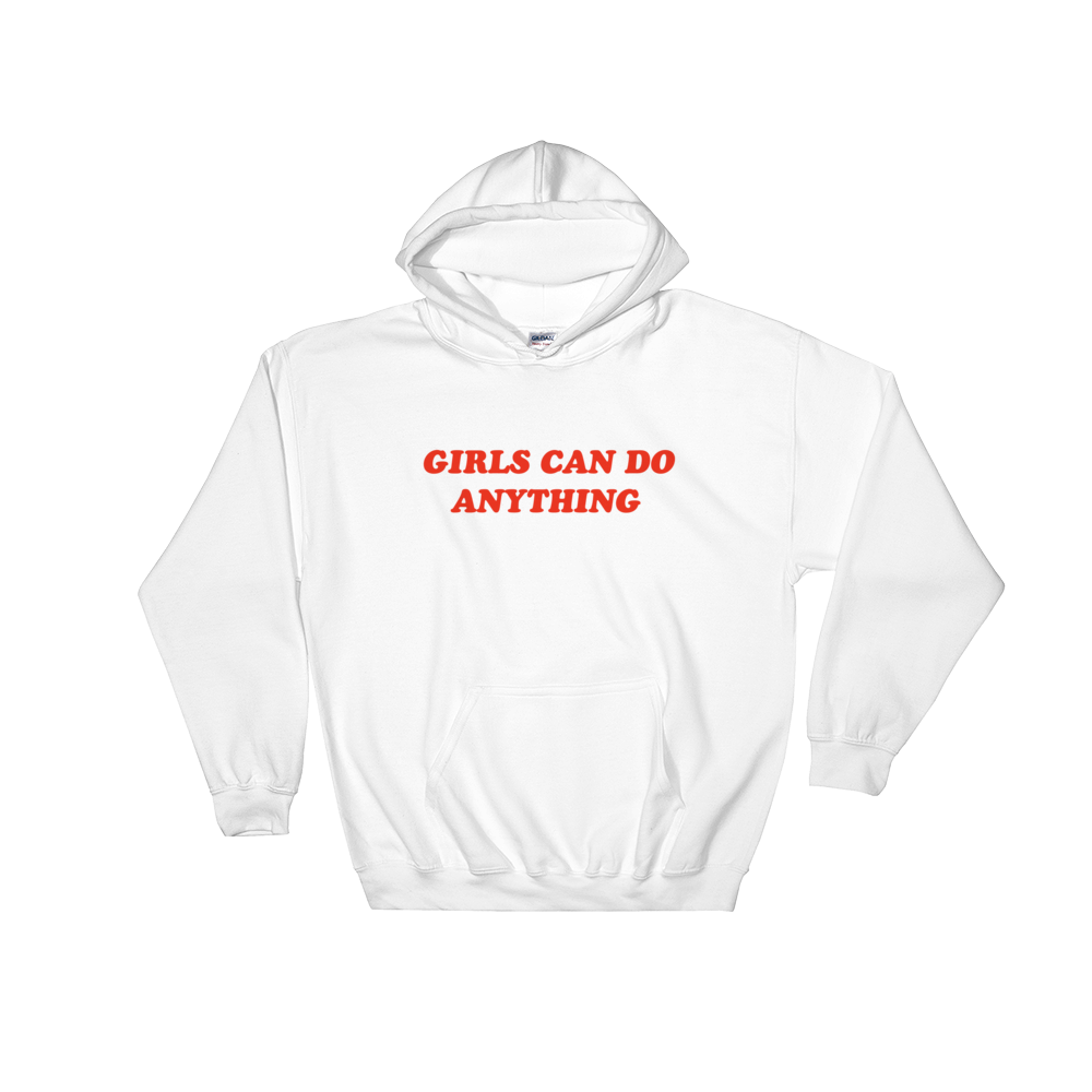 Girls Can Do Anything Hoodie, Sweatshirt - Casual Sets