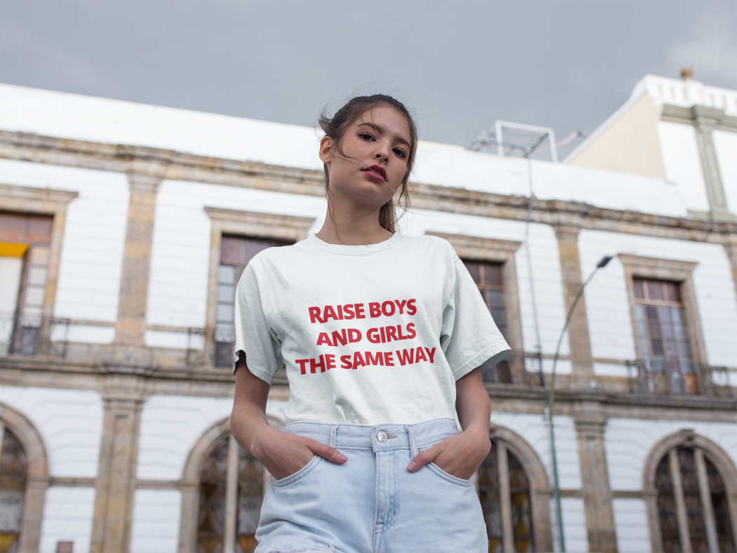 Boy and girl 2024 same t shirt